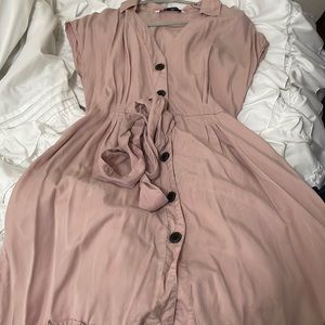 Zara pink dress